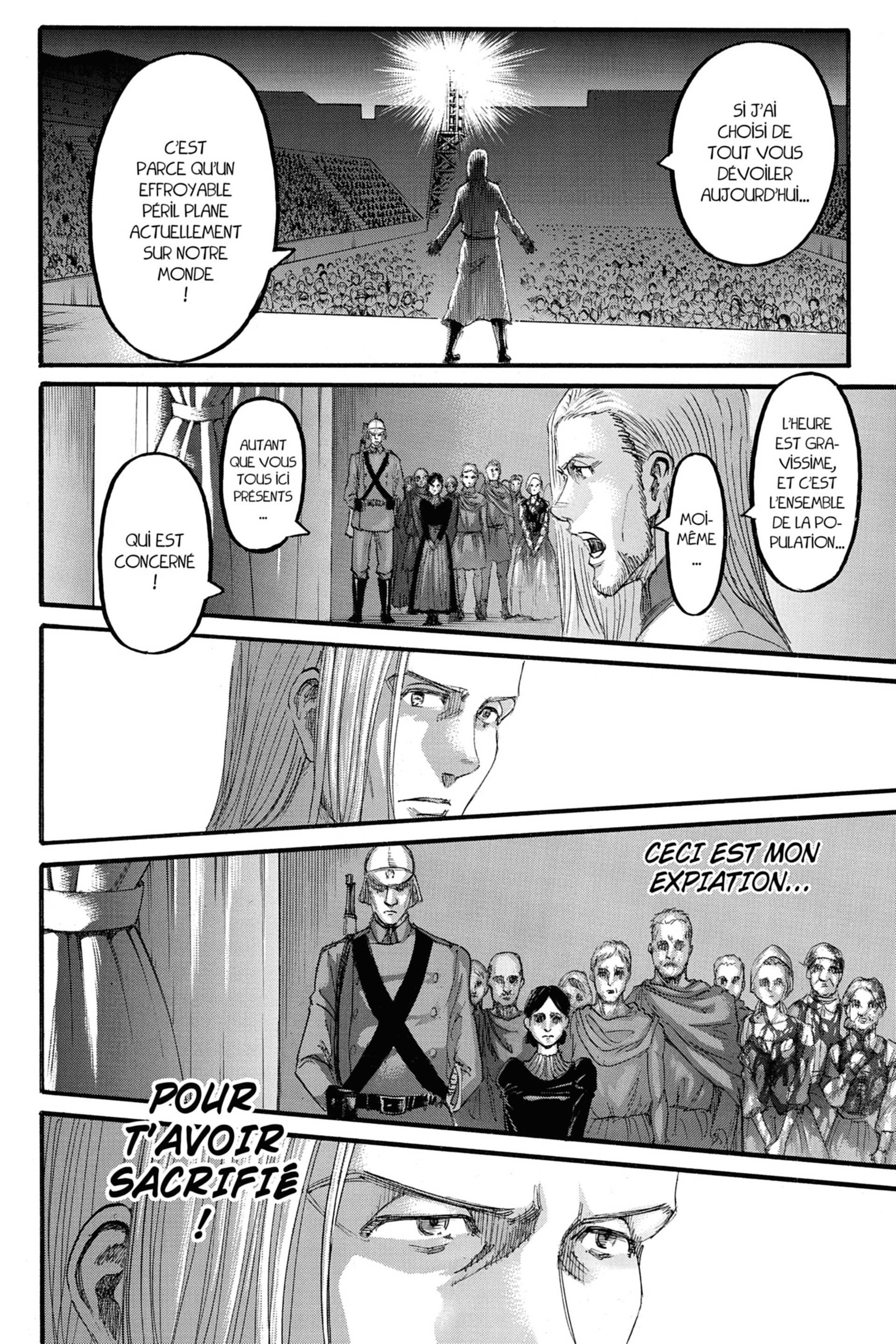 Attaque des titans: Chapter chapitre-100 - Page 13