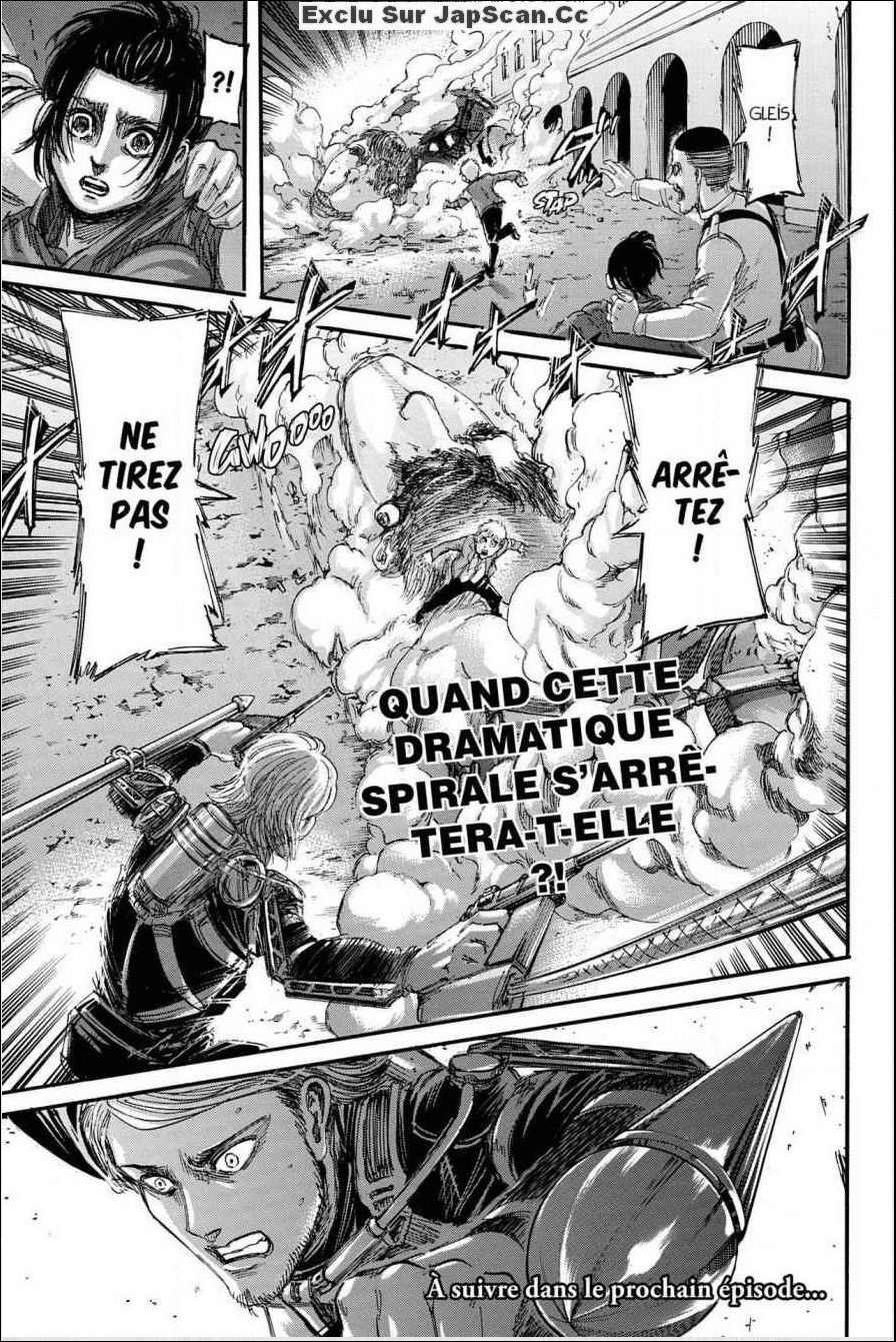 Attaque des titans: Chapter chapitre-103 - Page 45