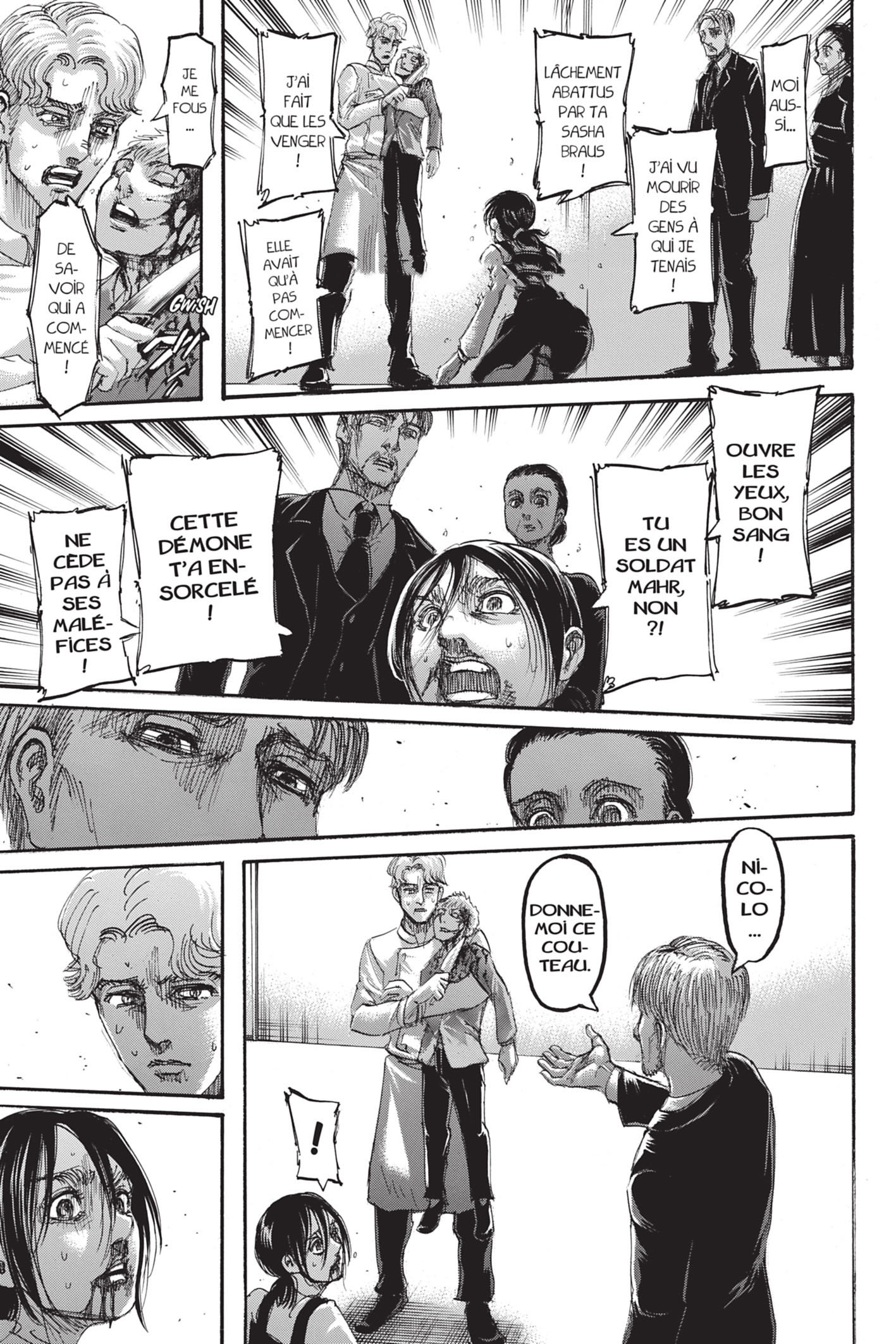 Attaque des titans: Chapter chapitre-111 - Page 37