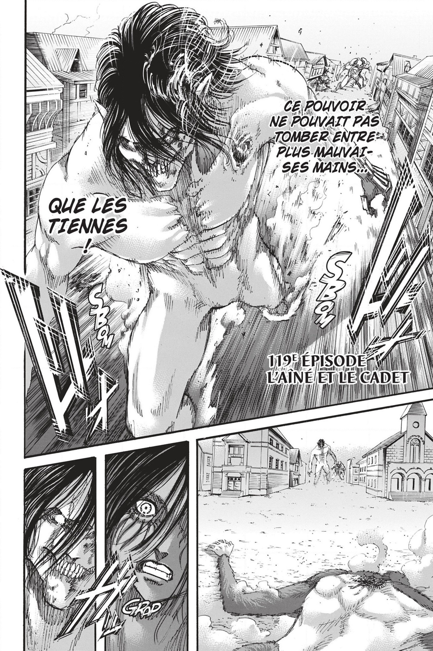 Attaque des titans: Chapter chapitre-119 - Page 3