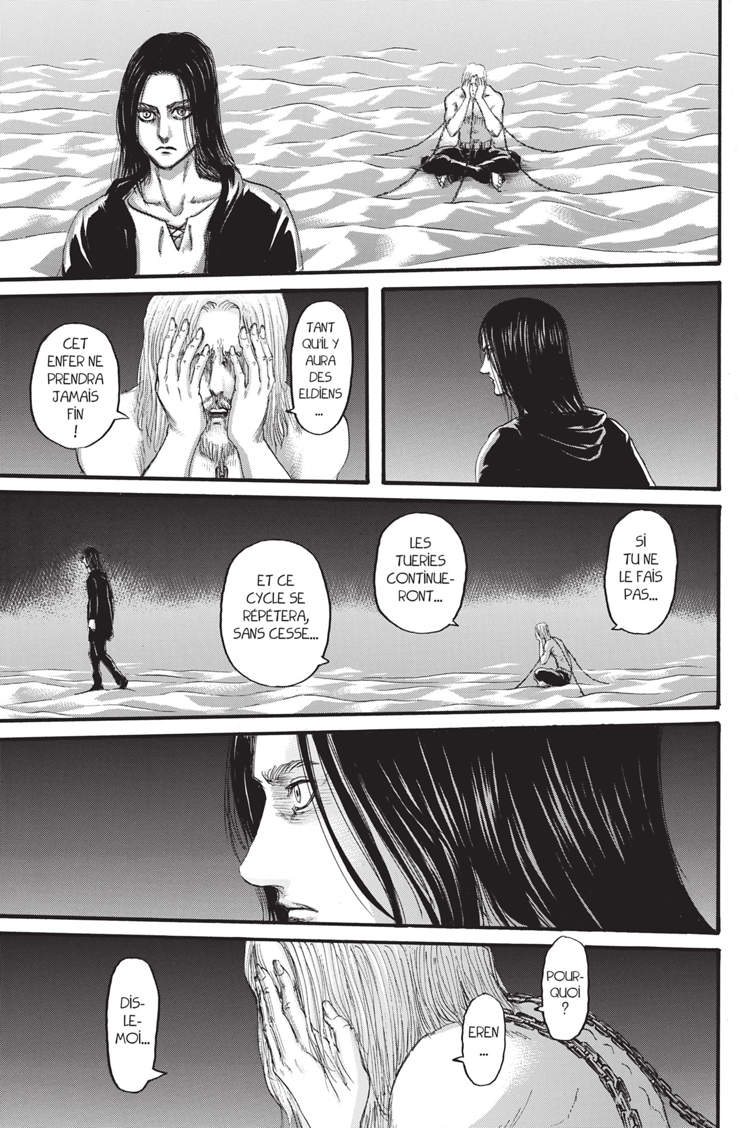 Scan Attaque des titans Chapitre 120 : Un instant - Page 24 sur ScanVF.Net