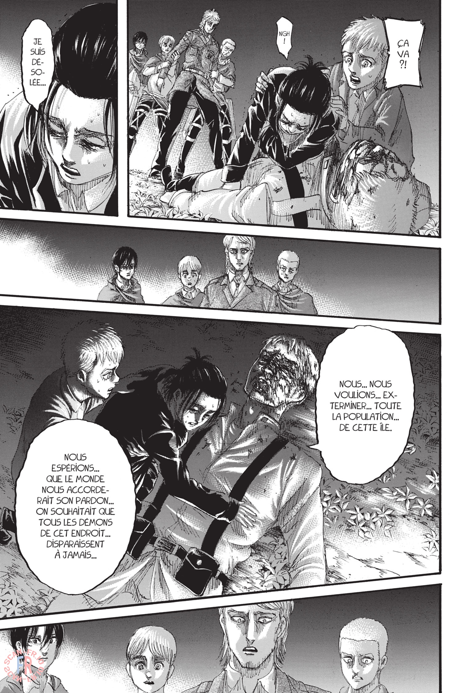 Attaque des titans: Chapter chapitre-127 - Page 38