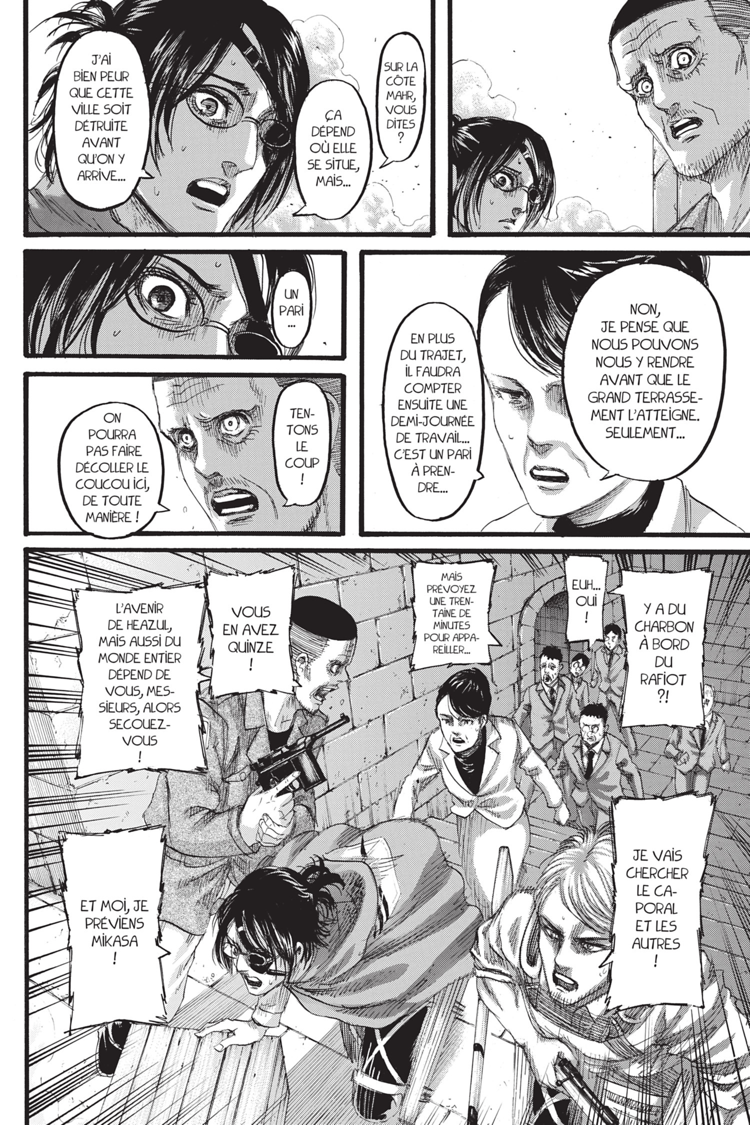 Attaque des titans: Chapter chapitre-129 - Page 9