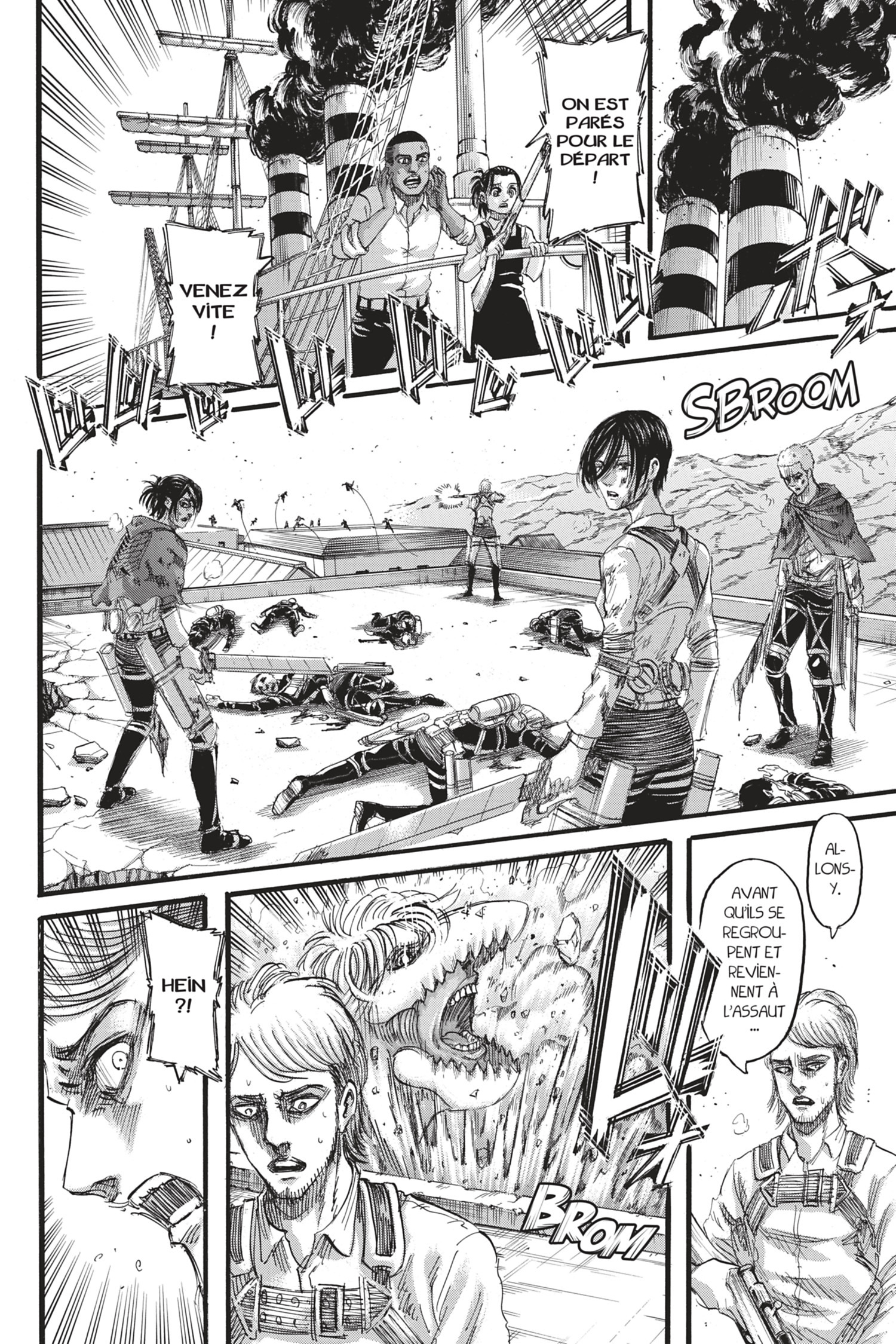 Attaque des titans: Chapter chapitre-129 - Page 35
