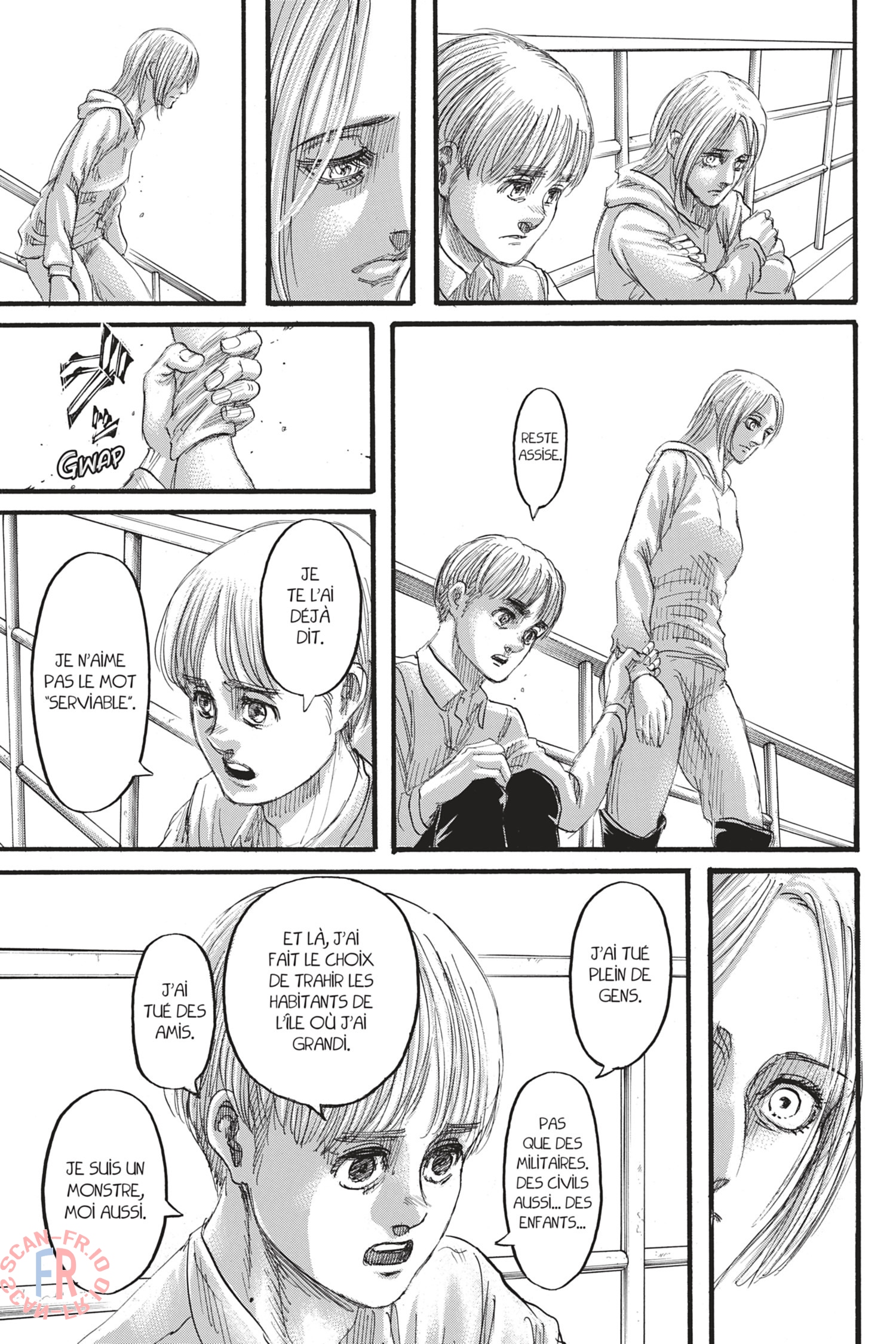 Attaque des titans: Chapter chapitre-131 - Page 44
