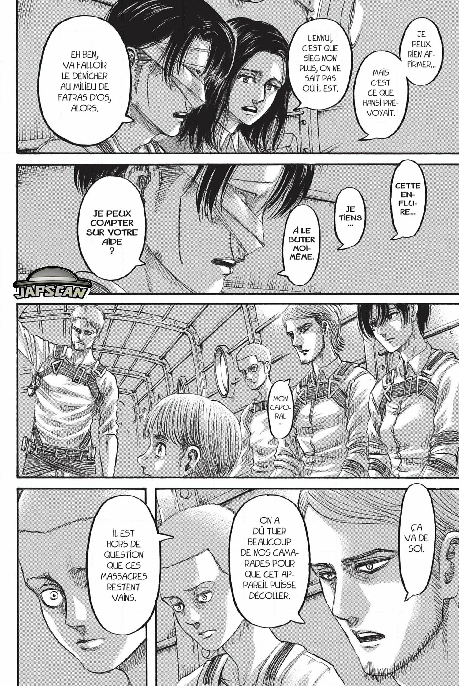Attaque des titans: Chapter chapitre-133 - Page 7