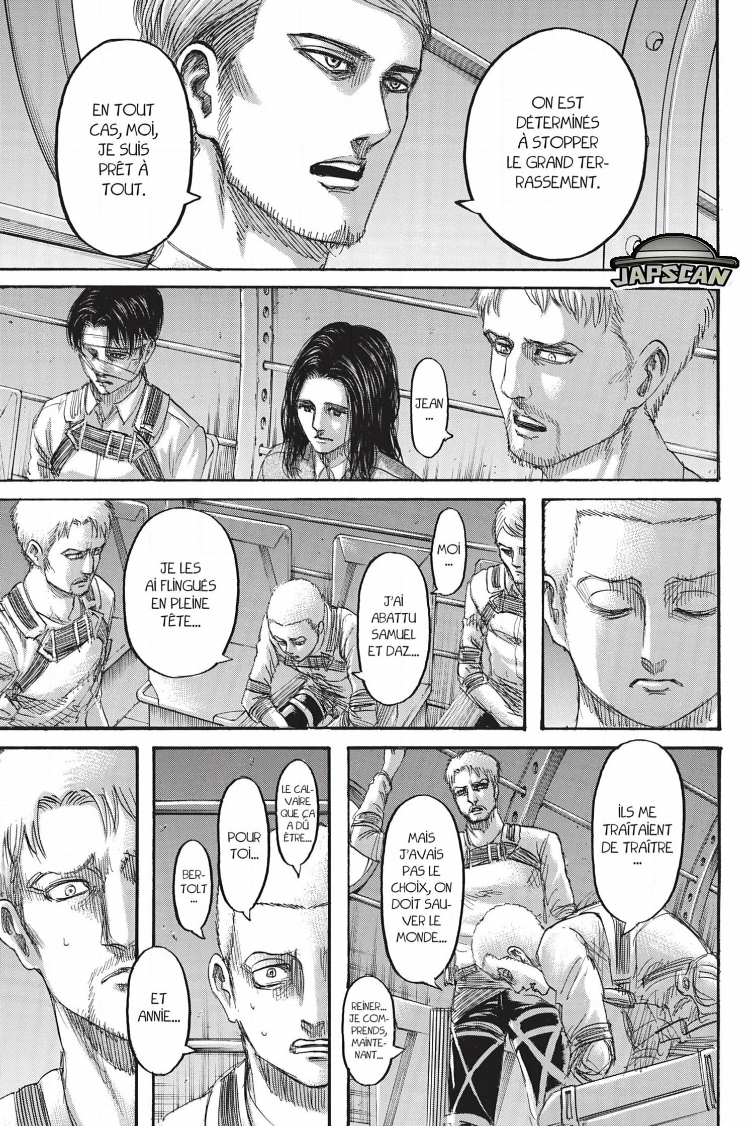 Attaque des titans: Chapter chapitre-133 - Page 8