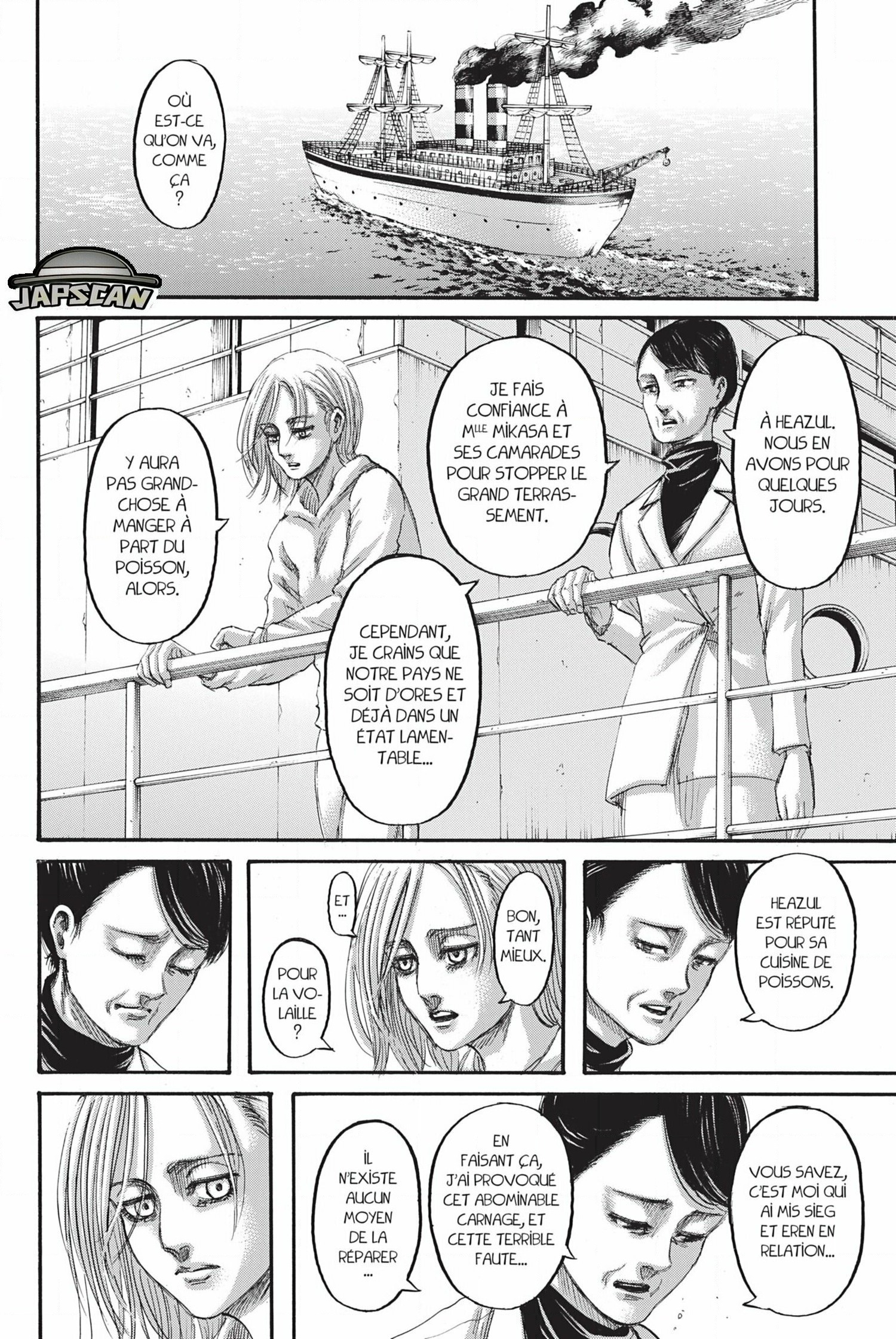 Attaque des titans: Chapter chapitre-133 - Page 29