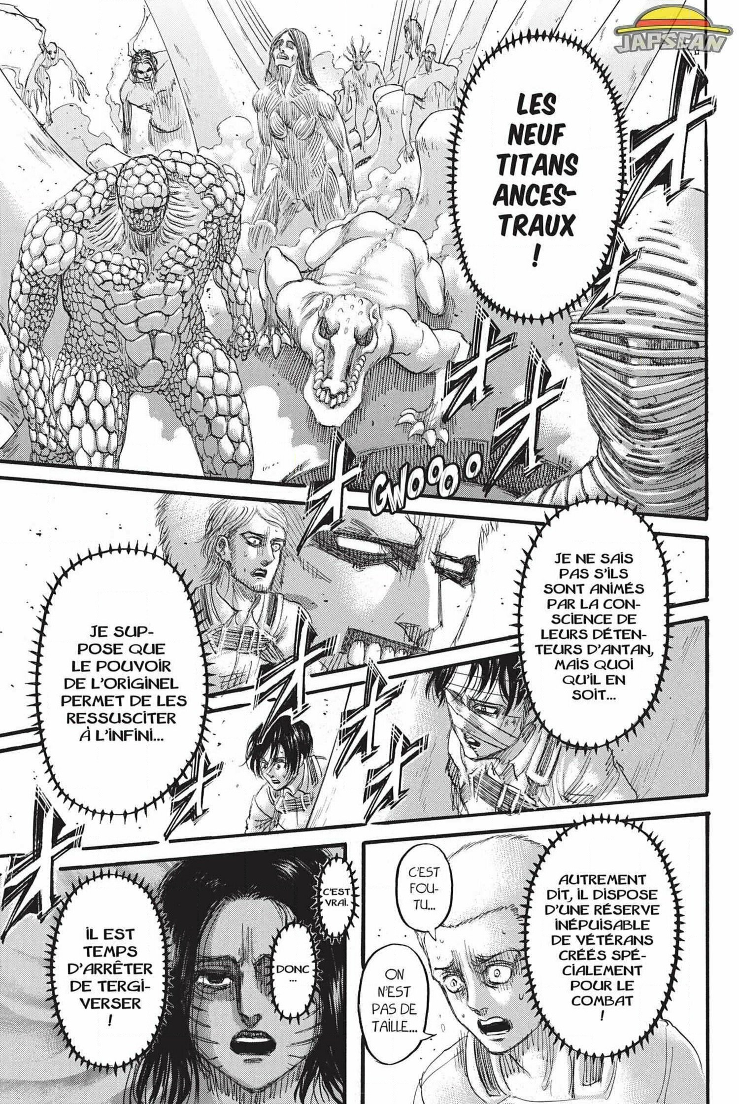 Attaque des titans: Chapter chapitre-135 - Page 18