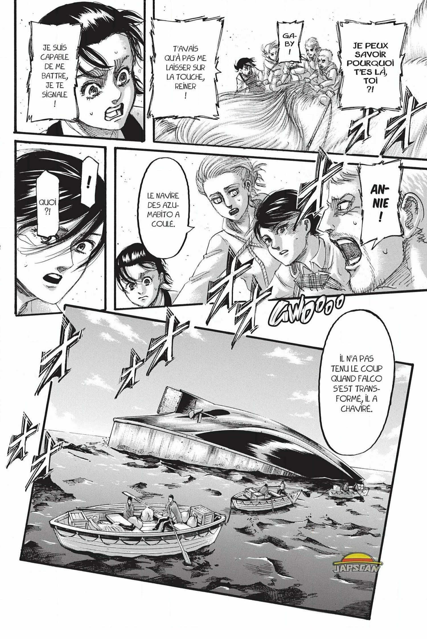 Attaque des titans: Chapter chapitre-136 - Page 3
