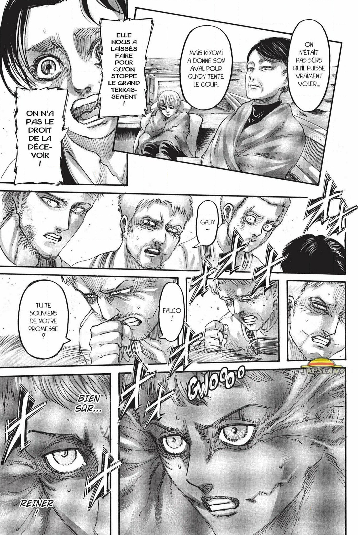 Attaque des titans: Chapter chapitre-136 - Page 4