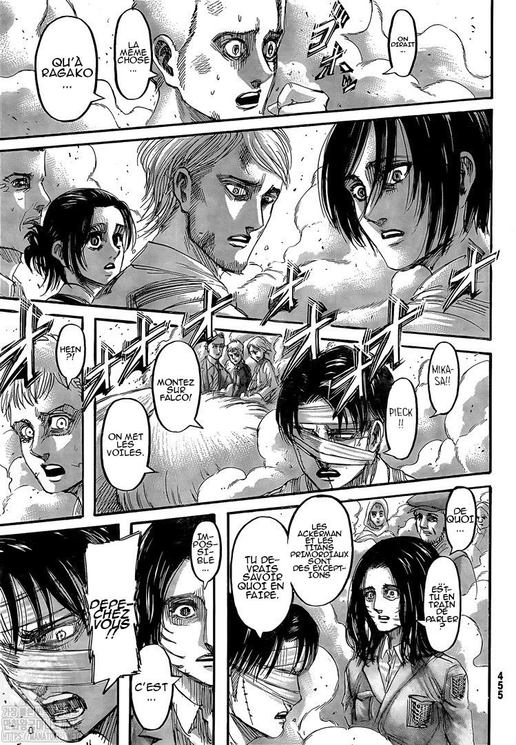 Attaque des titans: Chapter chapitre-138 - Page 18