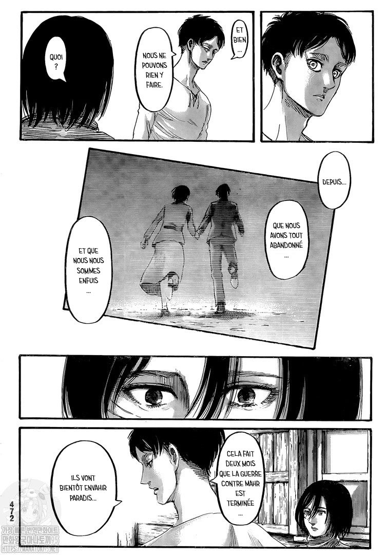 Attaque des titans: Chapter chapitre-138 - Page 35