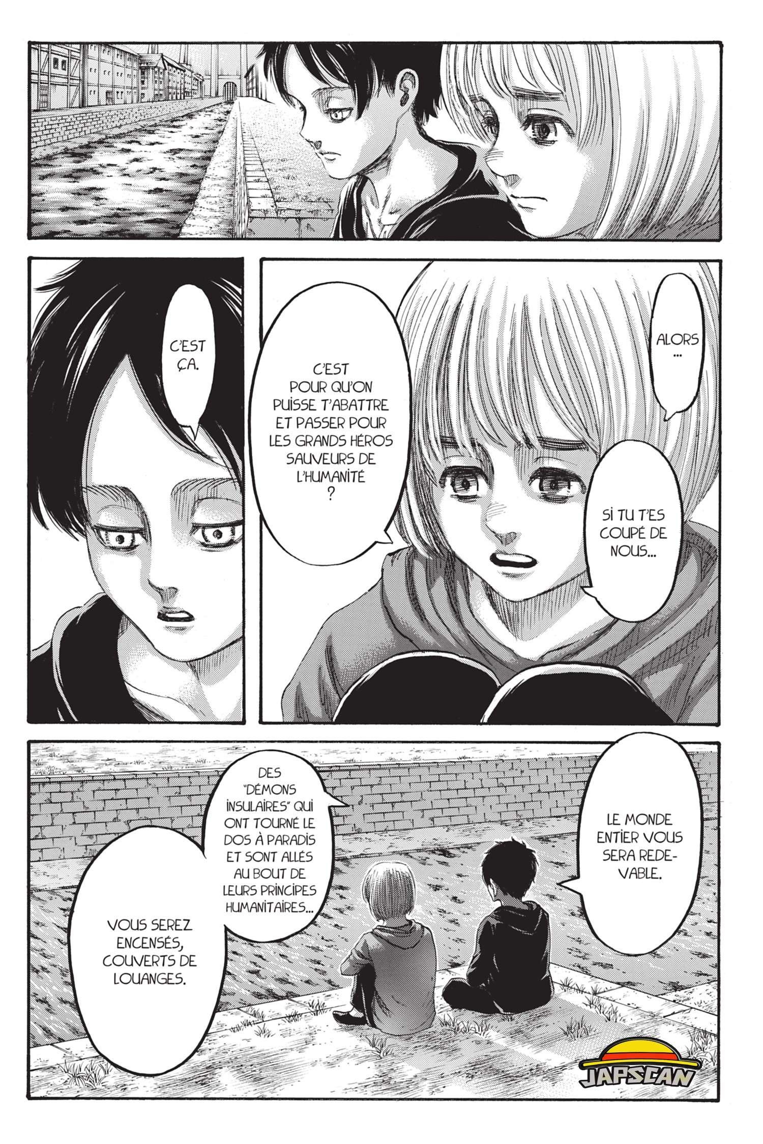 Attaque des titans: Chapter chapitre-139 - Page 3