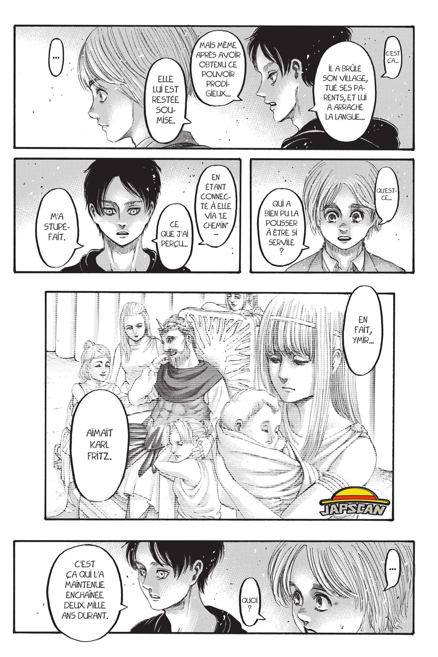 Attaque des titans: Chapter chapitre-139 - Page 7