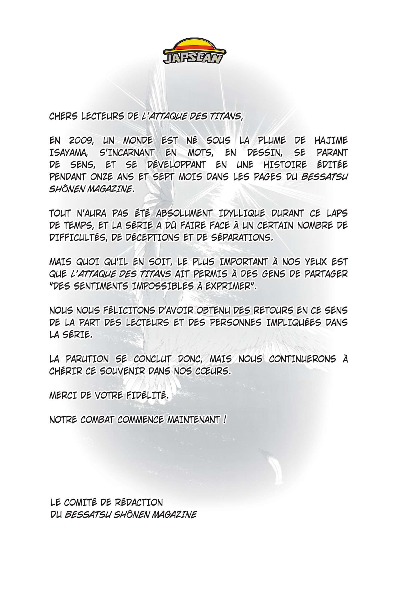 Attaque des titans: Chapter chapitre-139 - Page 53