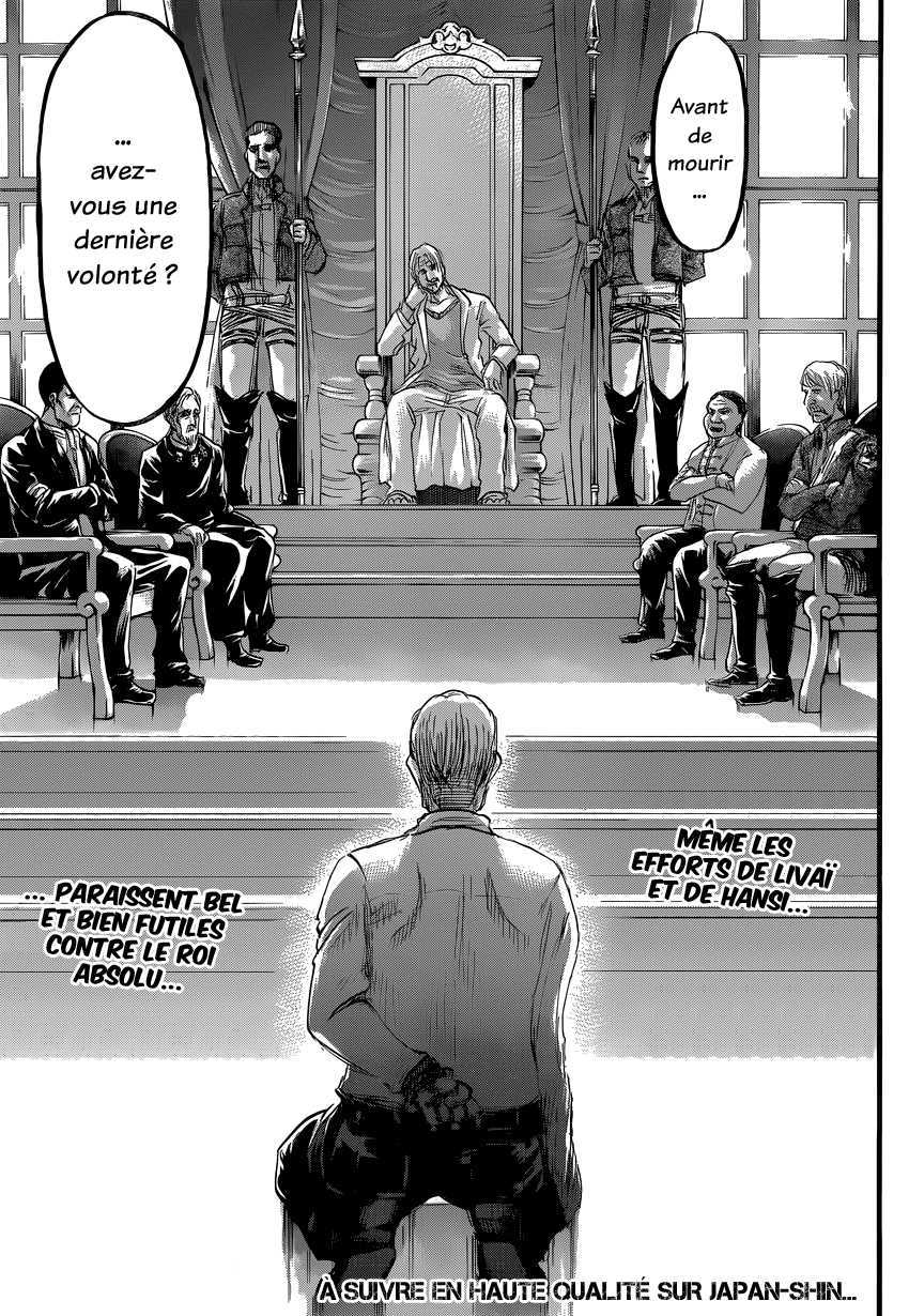 Attaque des titans: Chapter chapitre-60 - Page 46