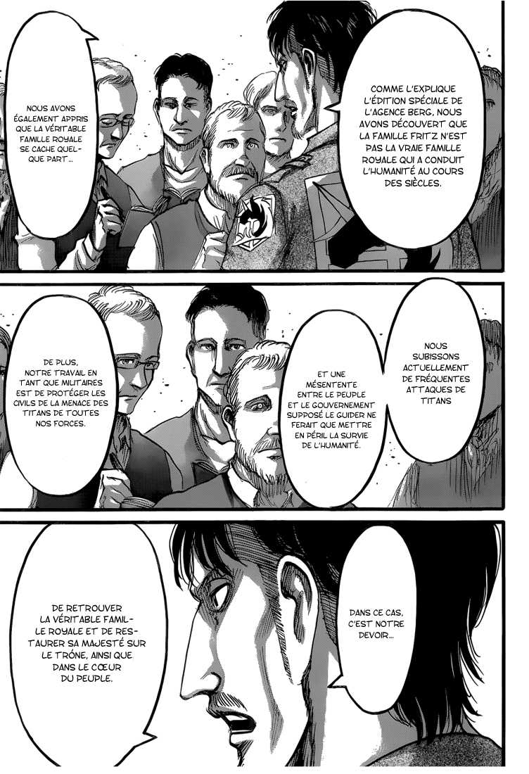 Attaque des titans: Chapter chapitre-62 - Page 3