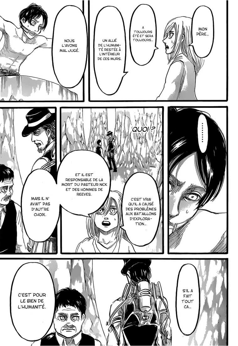 Attaque des titans: Chapter chapitre-62 - Page 28