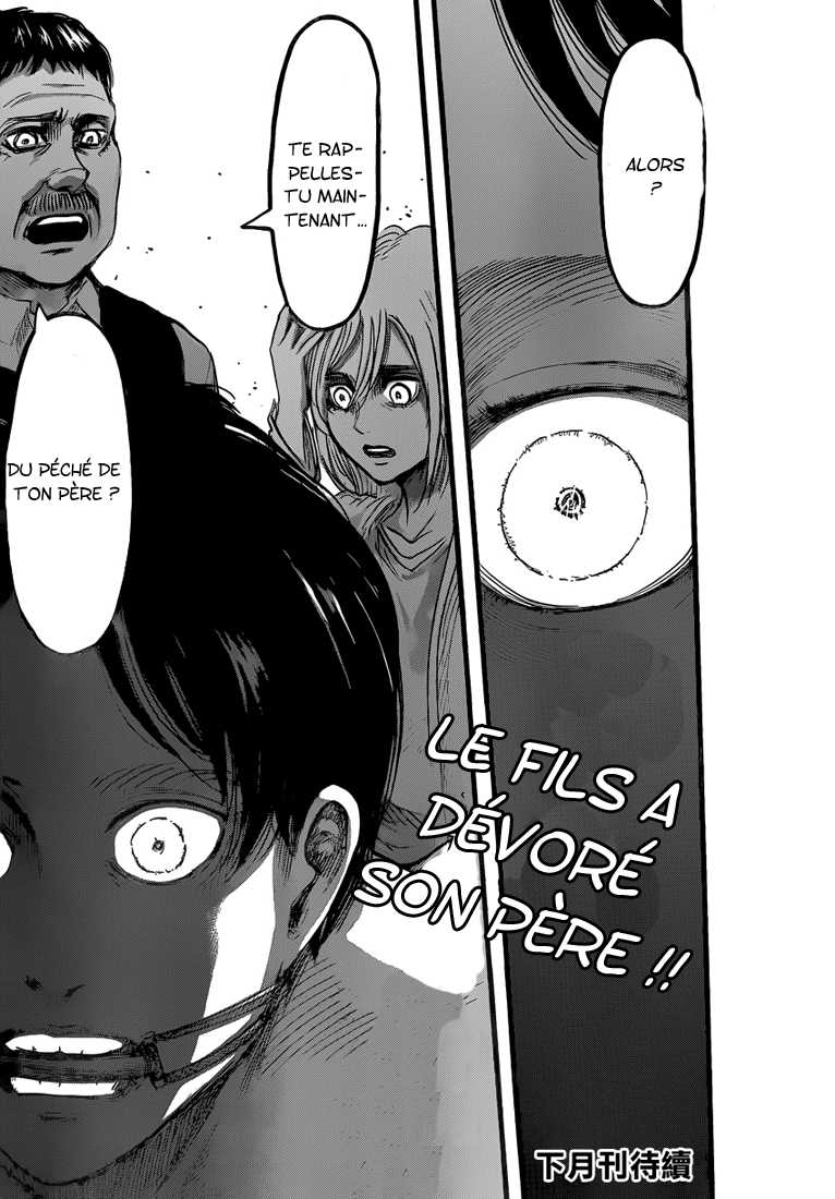 Attaque des titans: Chapter chapitre-62 - Page 40