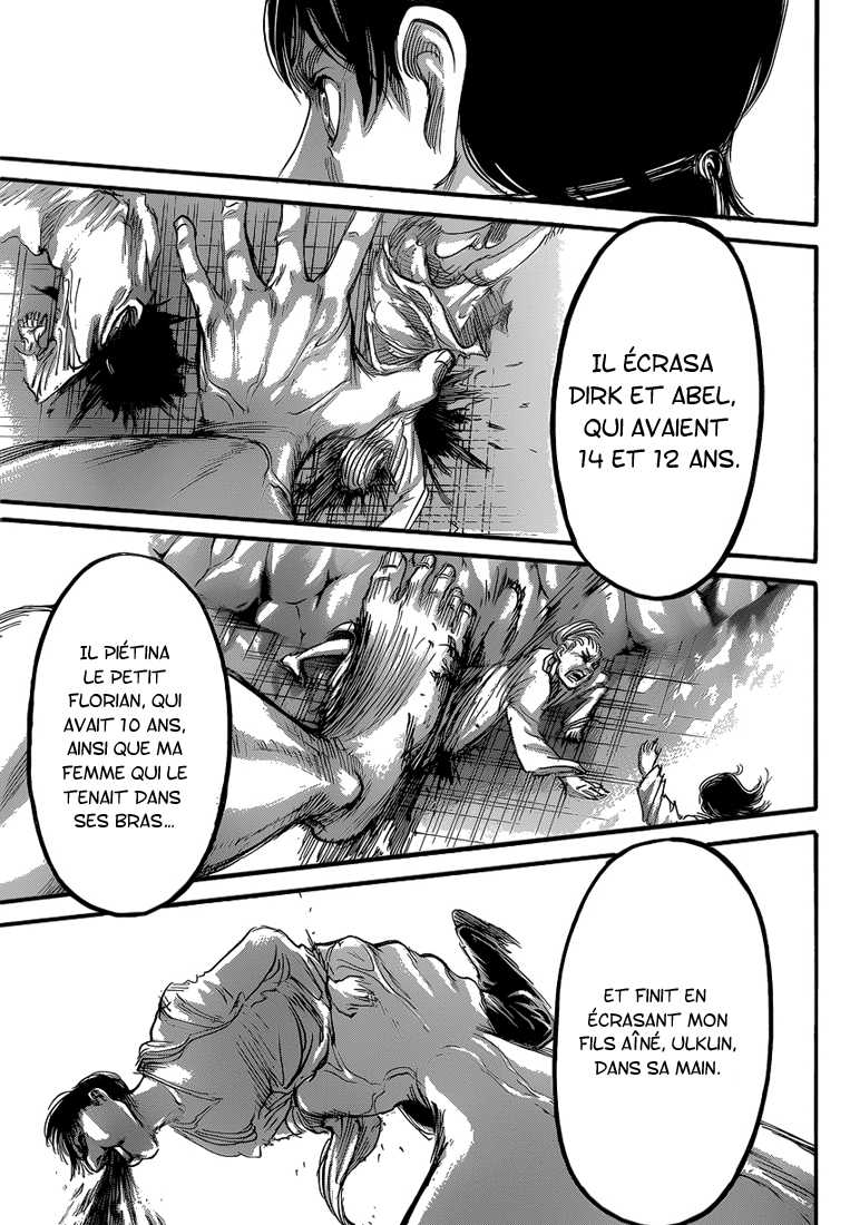 Attaque des titans: Chapter chapitre-63 - Page 18