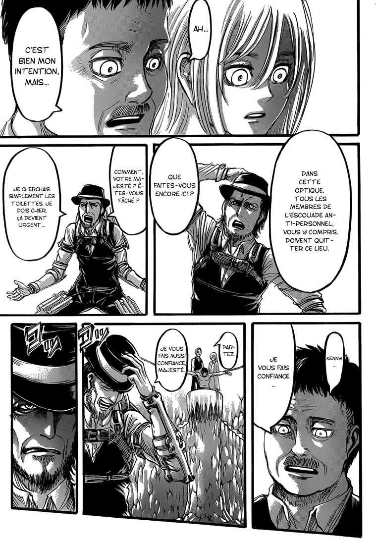 Attaque des titans: Chapter chapitre-63 - Page 22