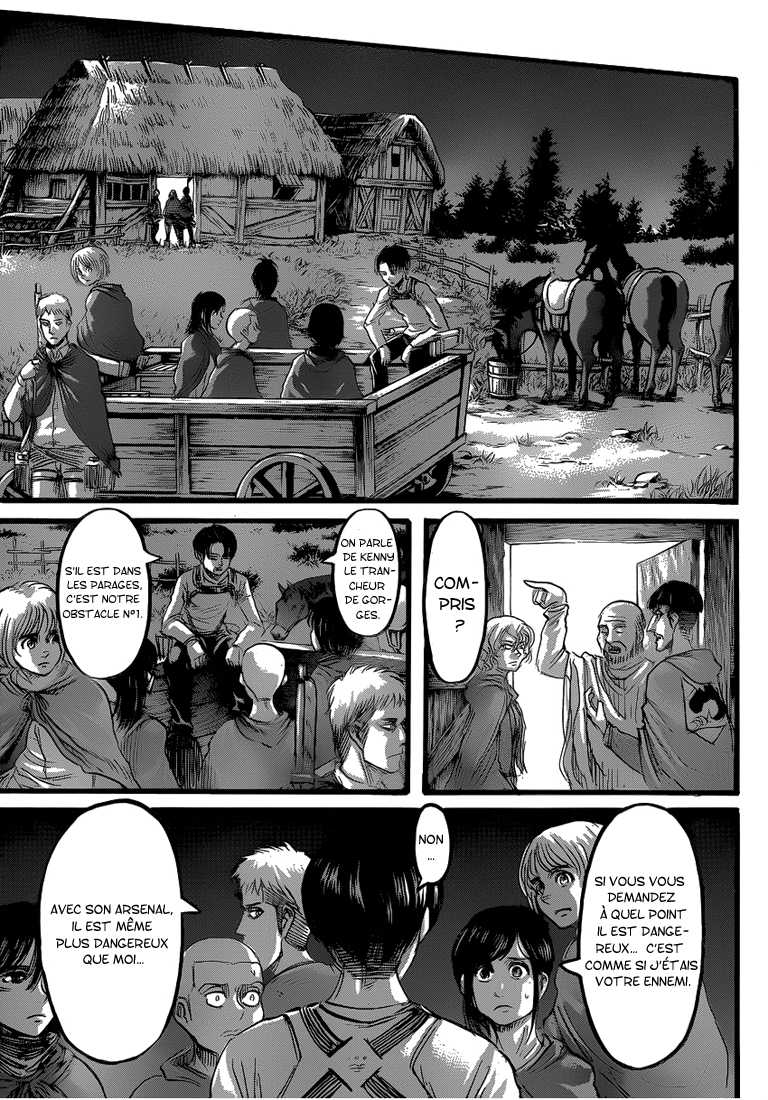 Attaque des titans: Chapter chapitre-63 - Page 30