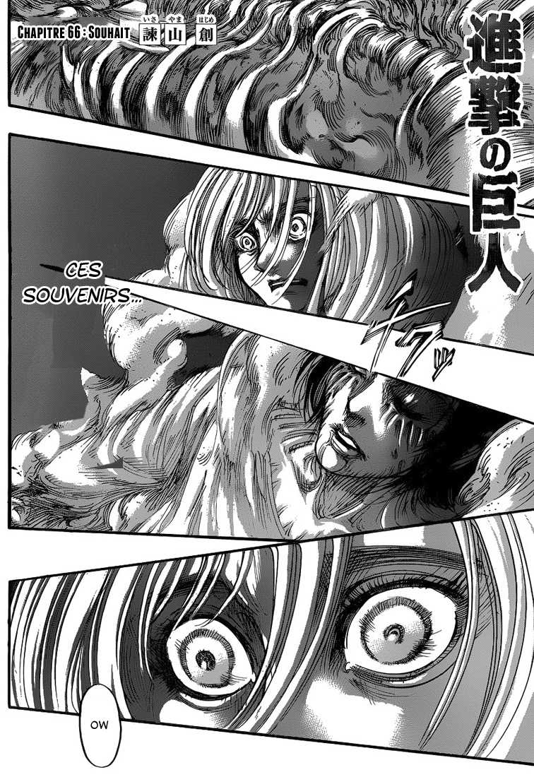Attaque des titans: Chapter chapitre-66 - Page 1
