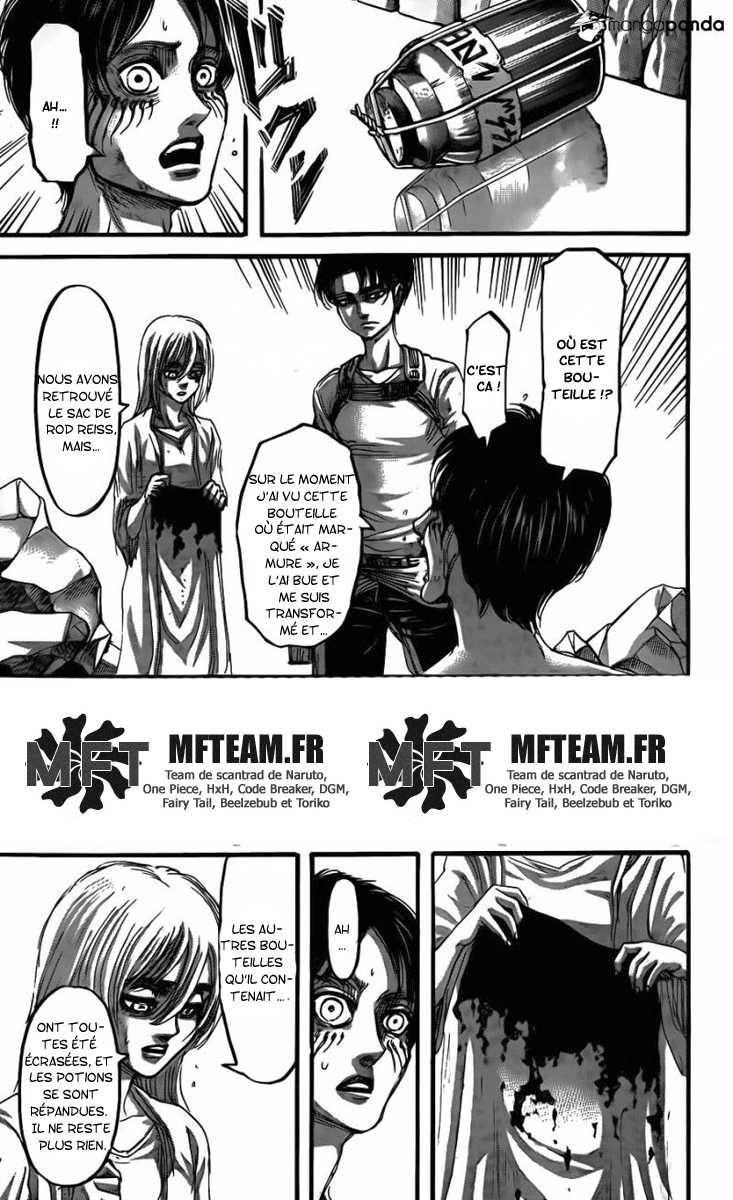 Attaque des titans: Chapter chapitre-67 - Page 6