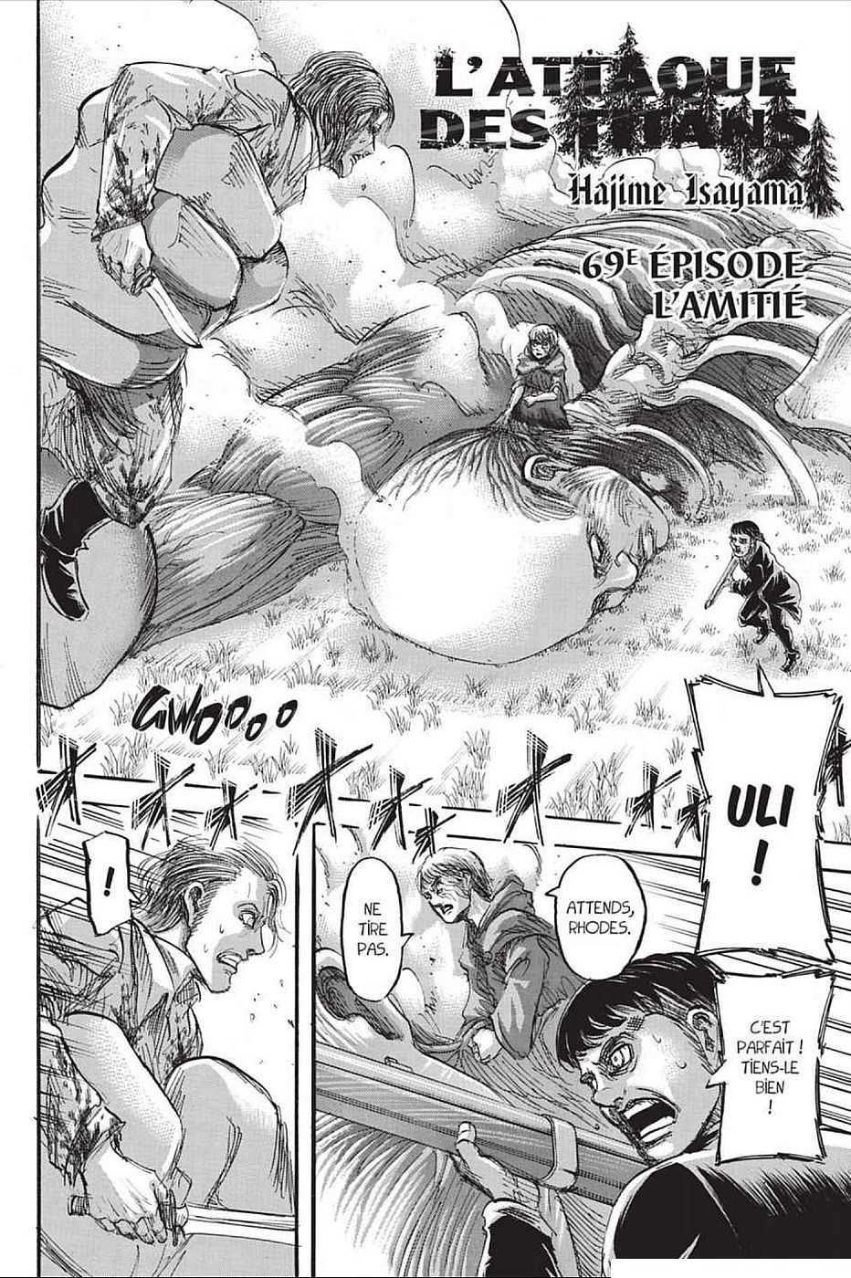 Attaque des titans: Chapter chapitre-69 - Page 3