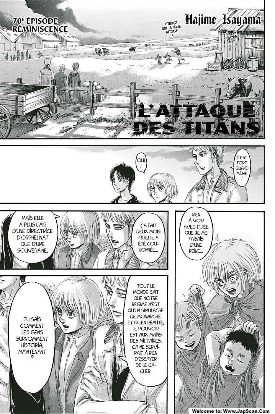 Attaque des titans: Chapter chapitre-70 - Page 2