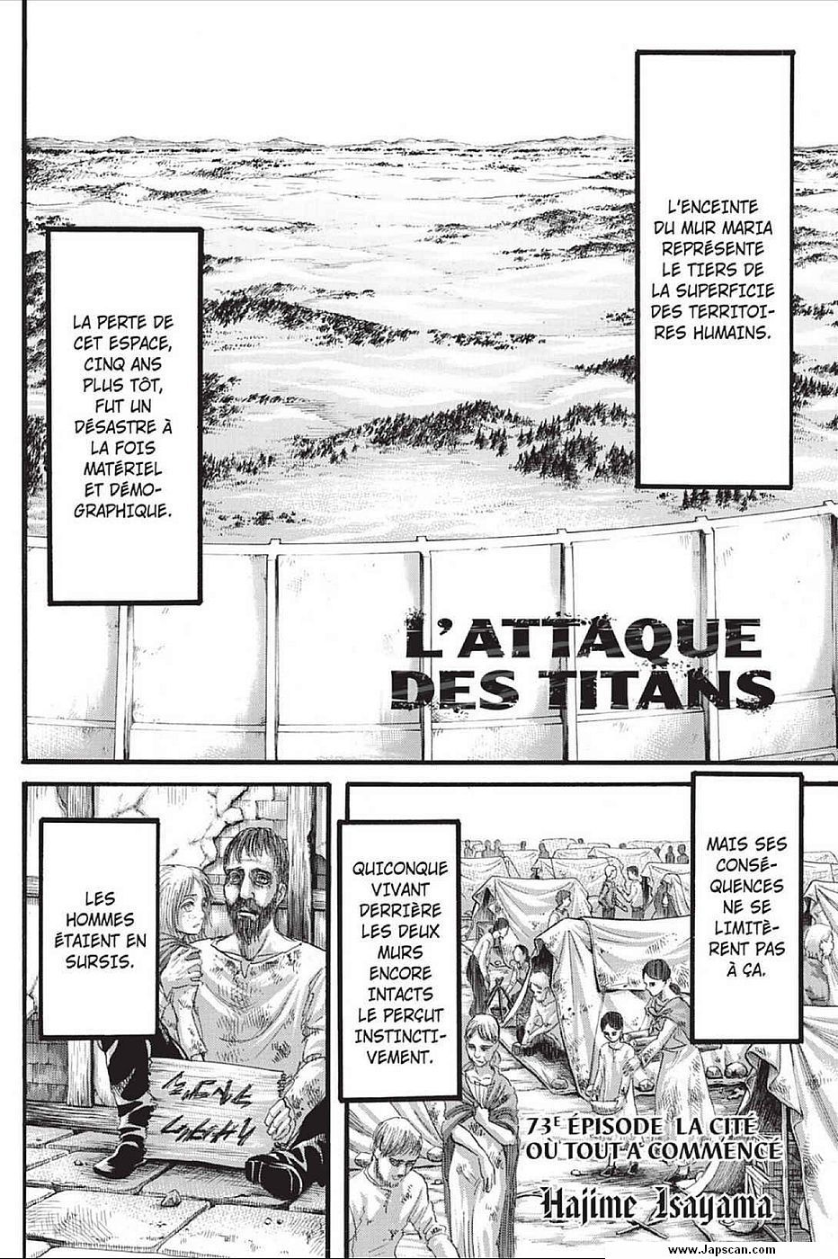 Attaque des titans: Chapter chapitre-73 - Page 2