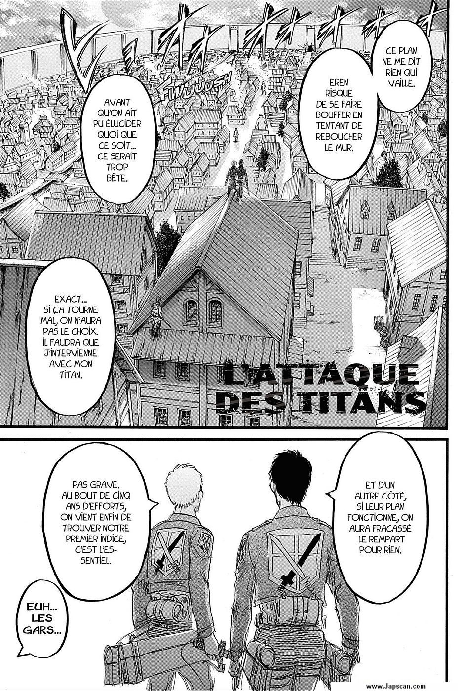 Attaque des titans: Chapter chapitre-77 - Page 1
