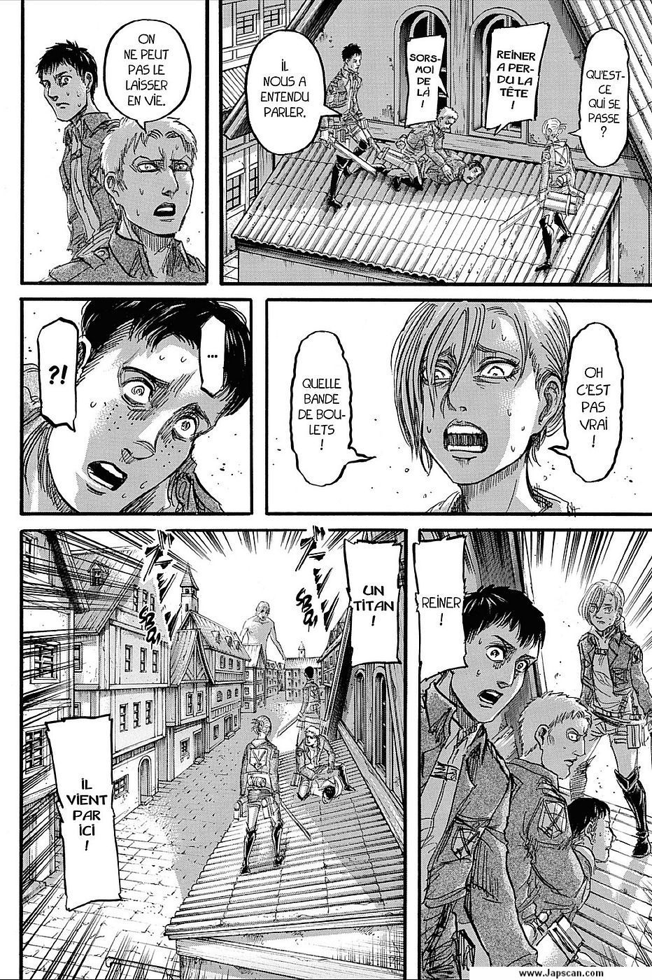 Attaque des titans: Chapter chapitre-77 - Page 10