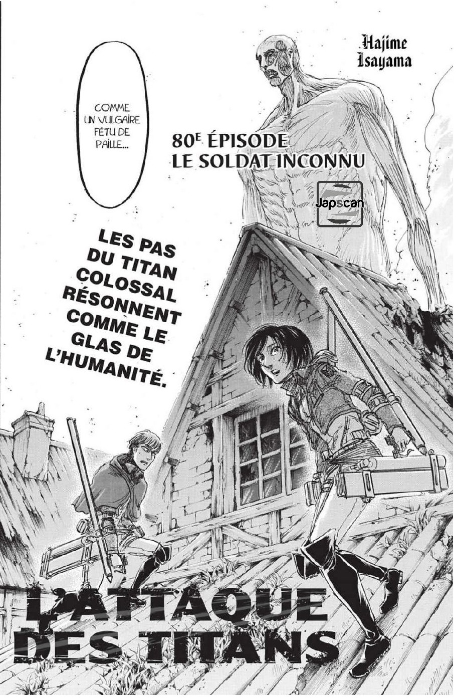 Attaque des titans: Chapter chapitre-80 - Page 3