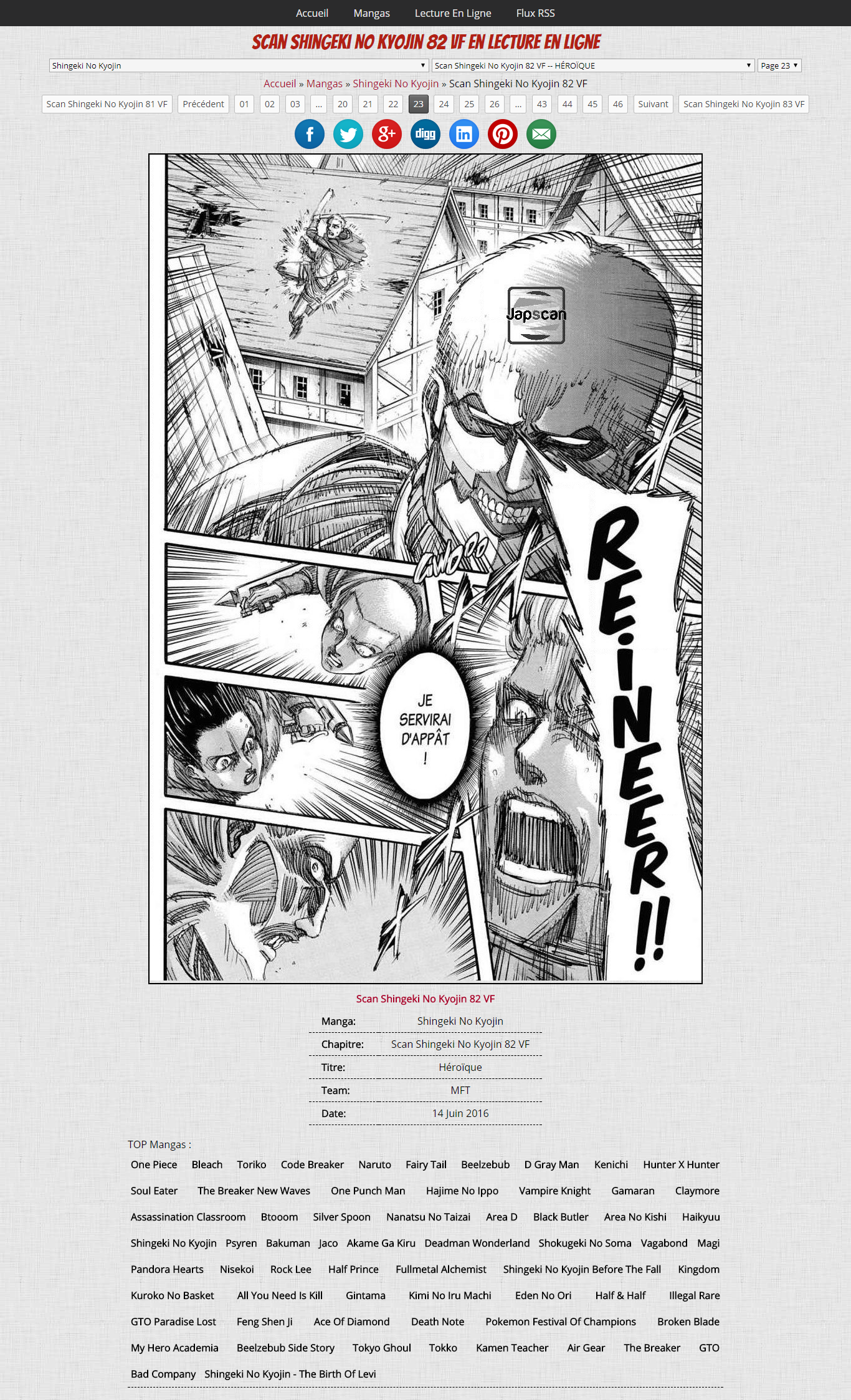 Attaque des titans: Chapter chapitre-82 - Page 23