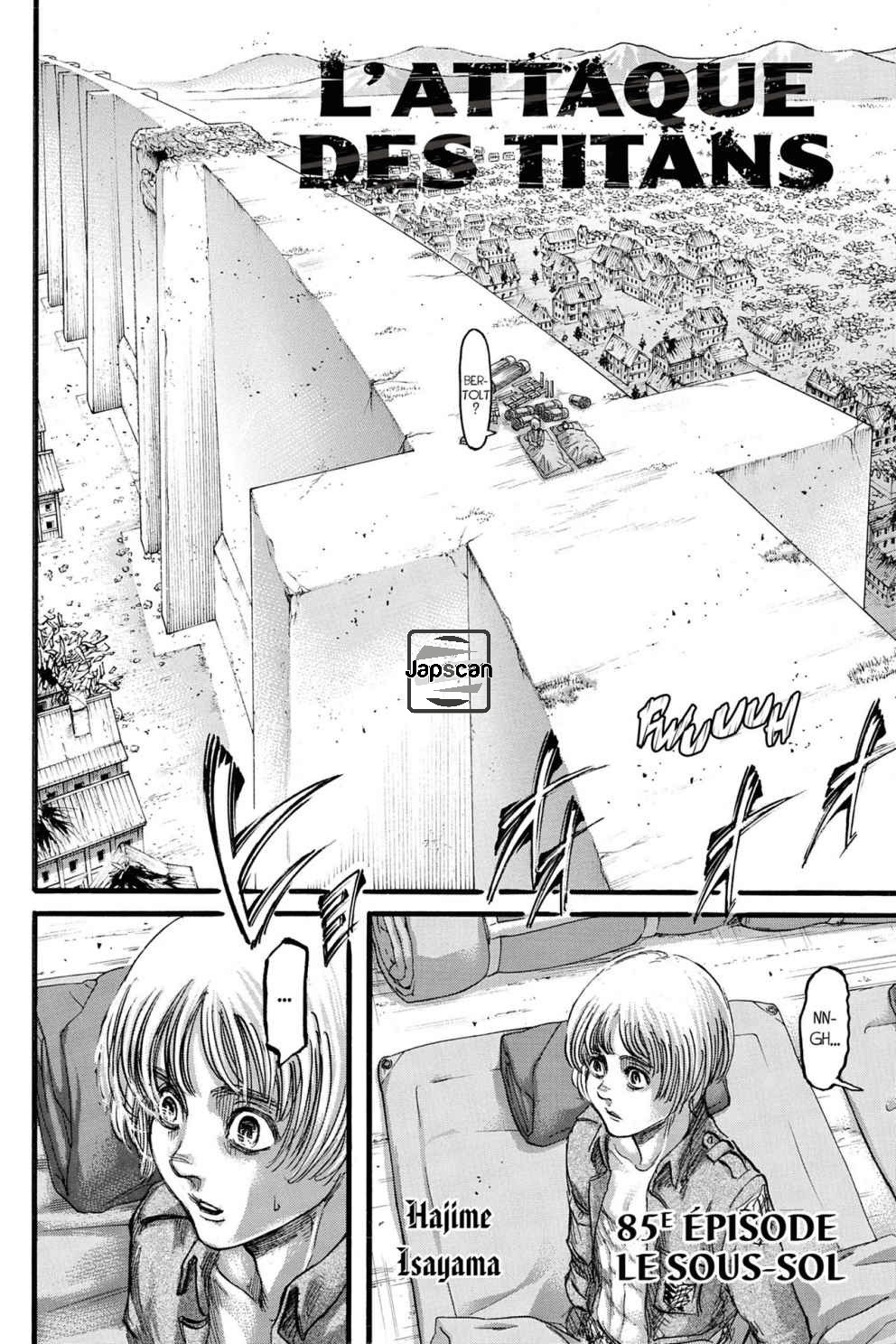 Attaque des titans: Chapter chapitre-85 - Page 5