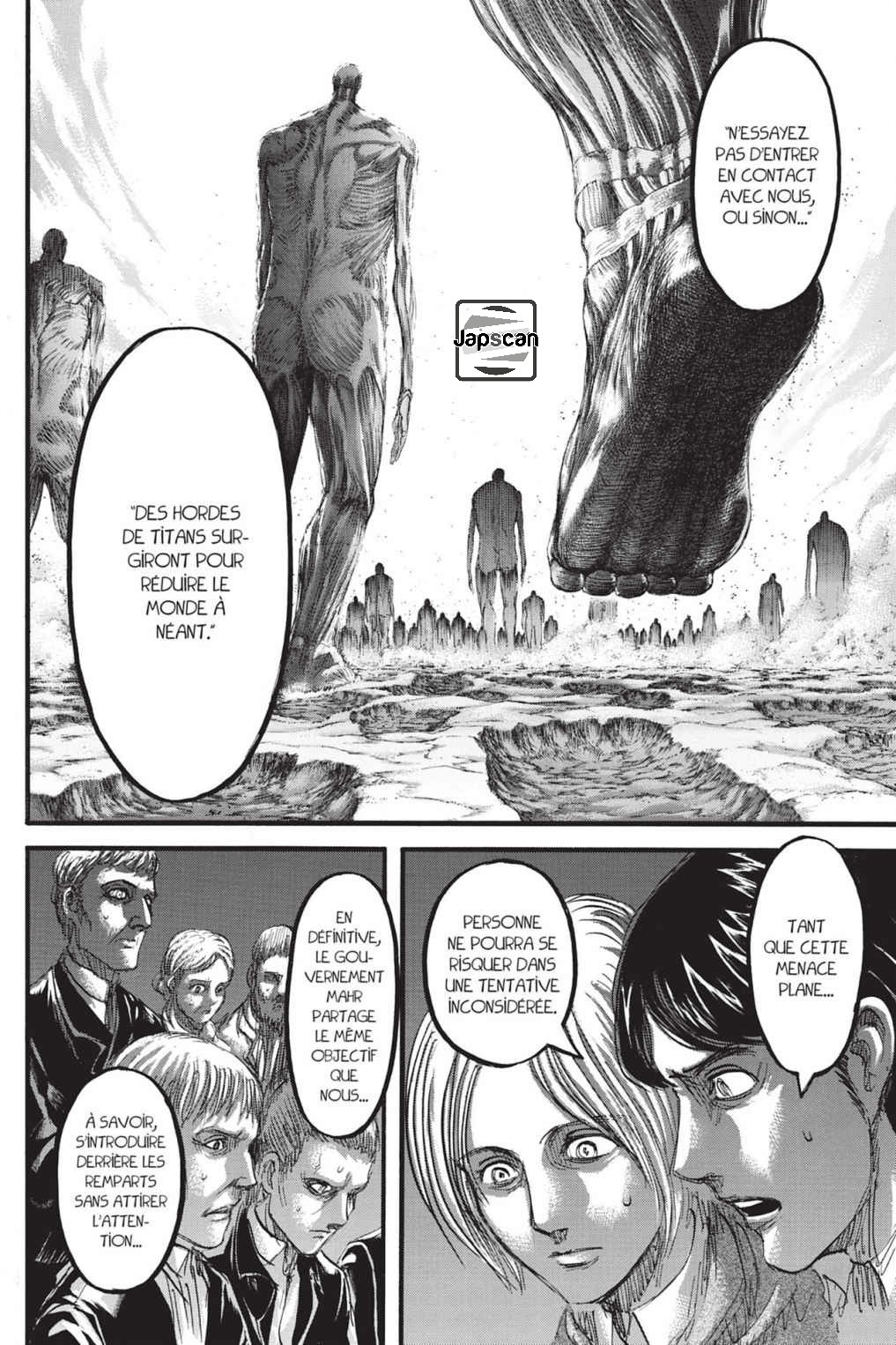 Attaque des titans: Chapter chapitre-86 - Page 43