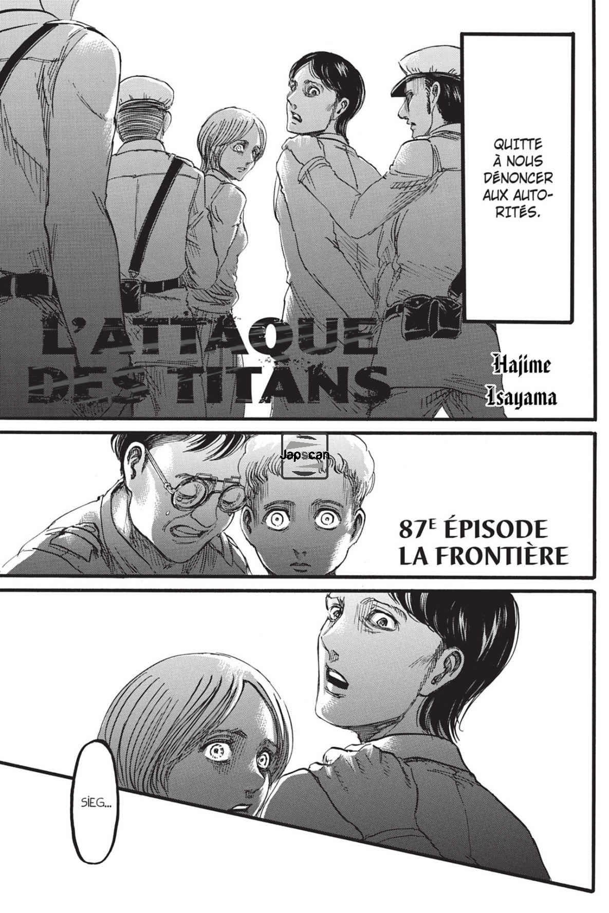 Attaque des titans: Chapter chapitre-87 - Page 4
