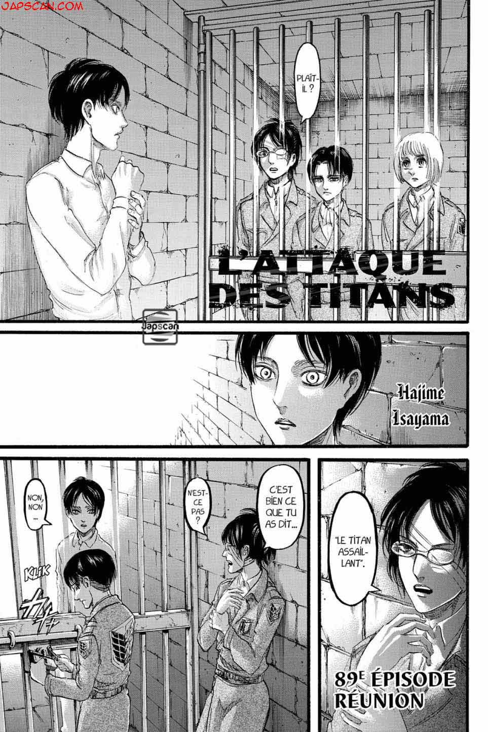 Attaque des titans: Chapter chapitre-89 - Page 2