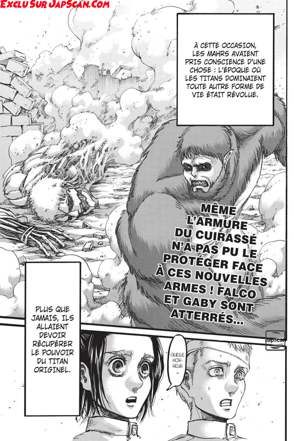 Attaque des titans: Chapter chapitre-92 - Page 46