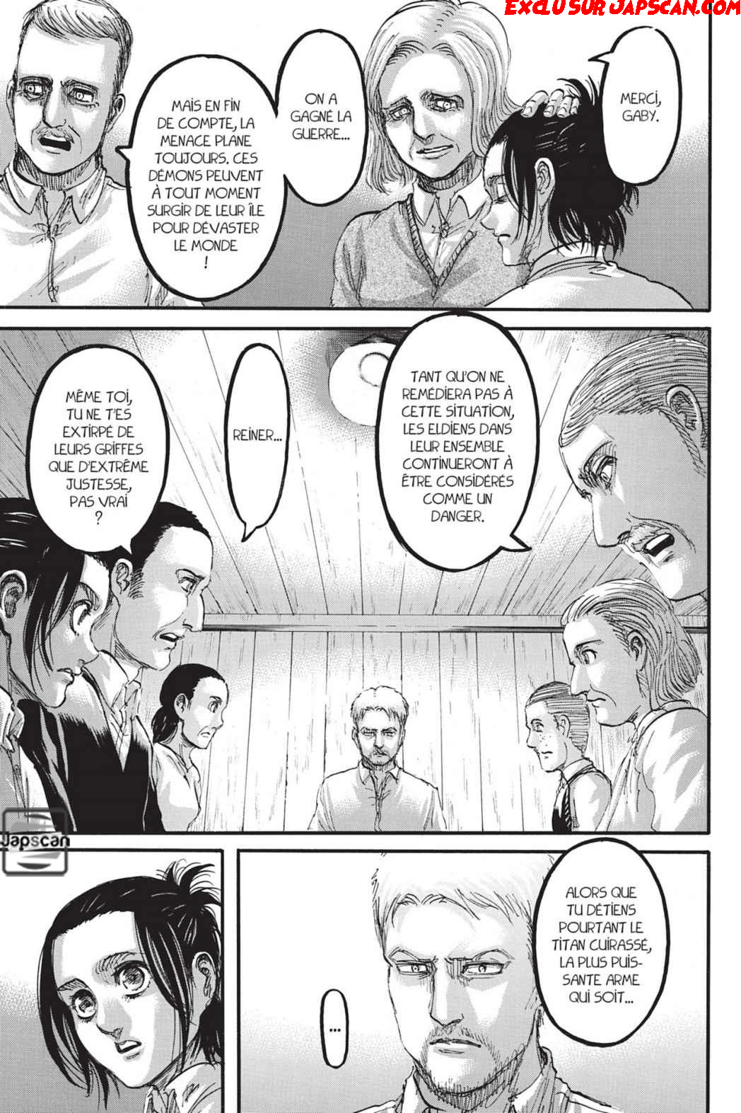 Attaque des titans: Chapter chapitre-94 - Page 20