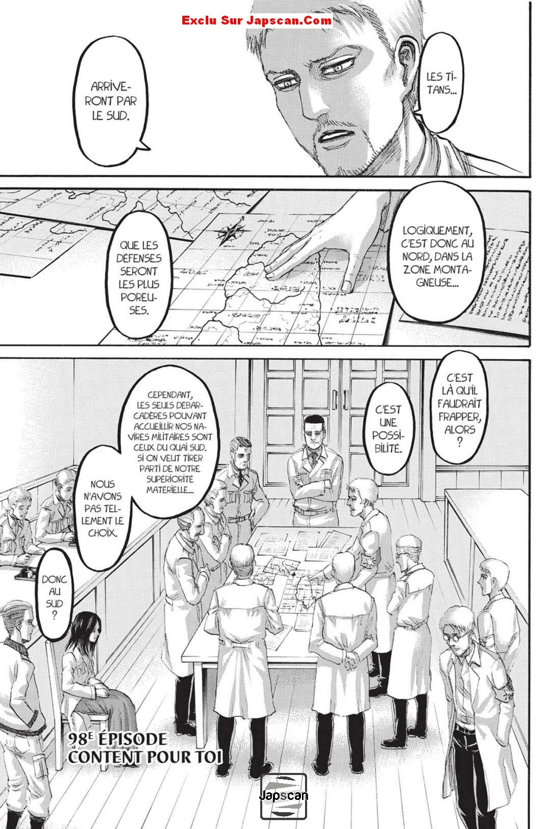 Attaque des titans: Chapter chapitre-98 - Page 1