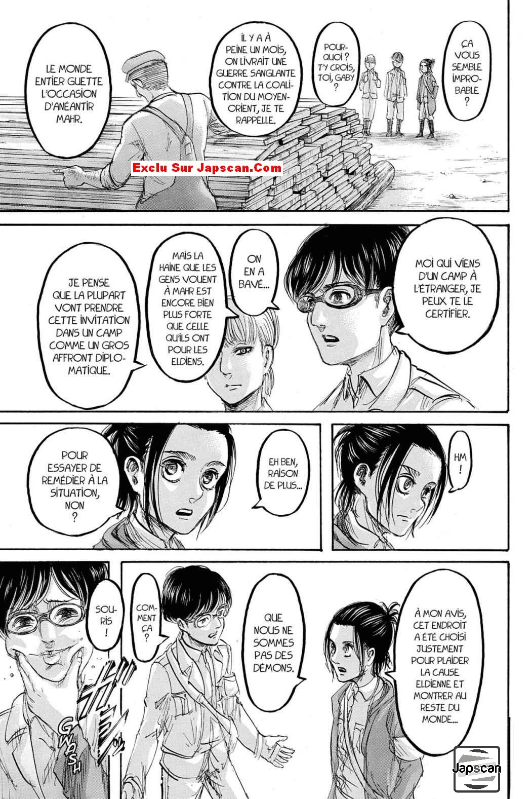 Attaque des titans: Chapter chapitre-98 - Page 11
