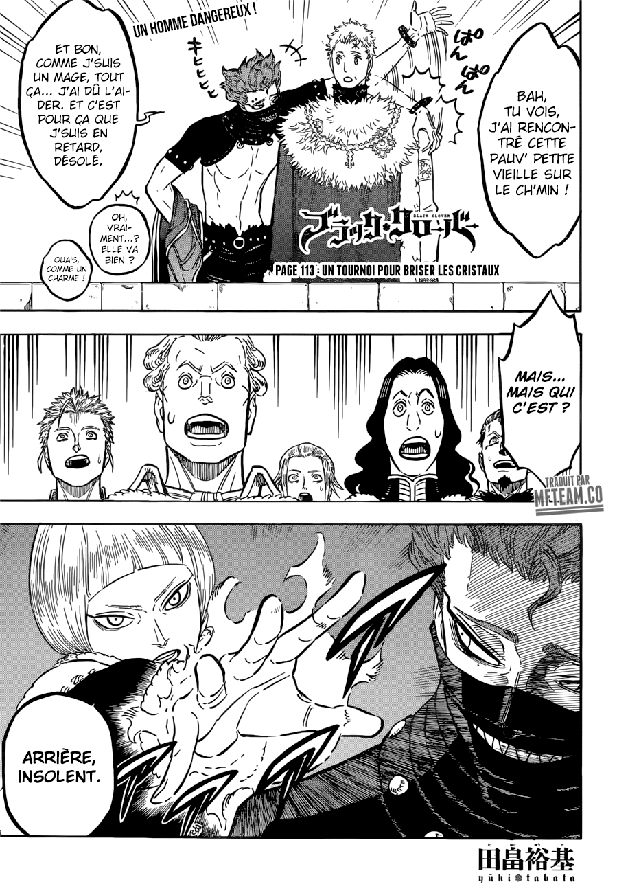 Black Clover: Chapter chapitre-113 - Page 1