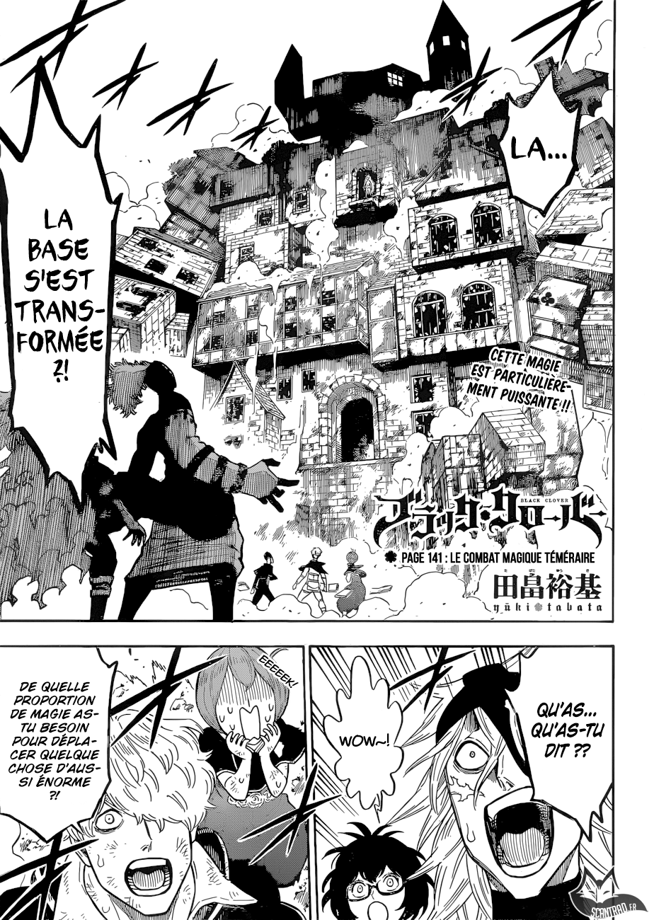Black Clover: Chapter chapitre-141 - Page 1