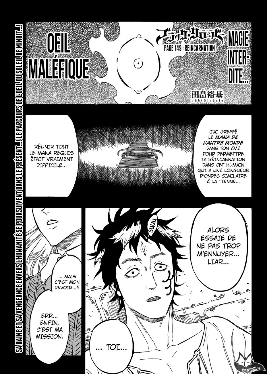 Black Clover: Chapter chapitre-149 - Page 1
