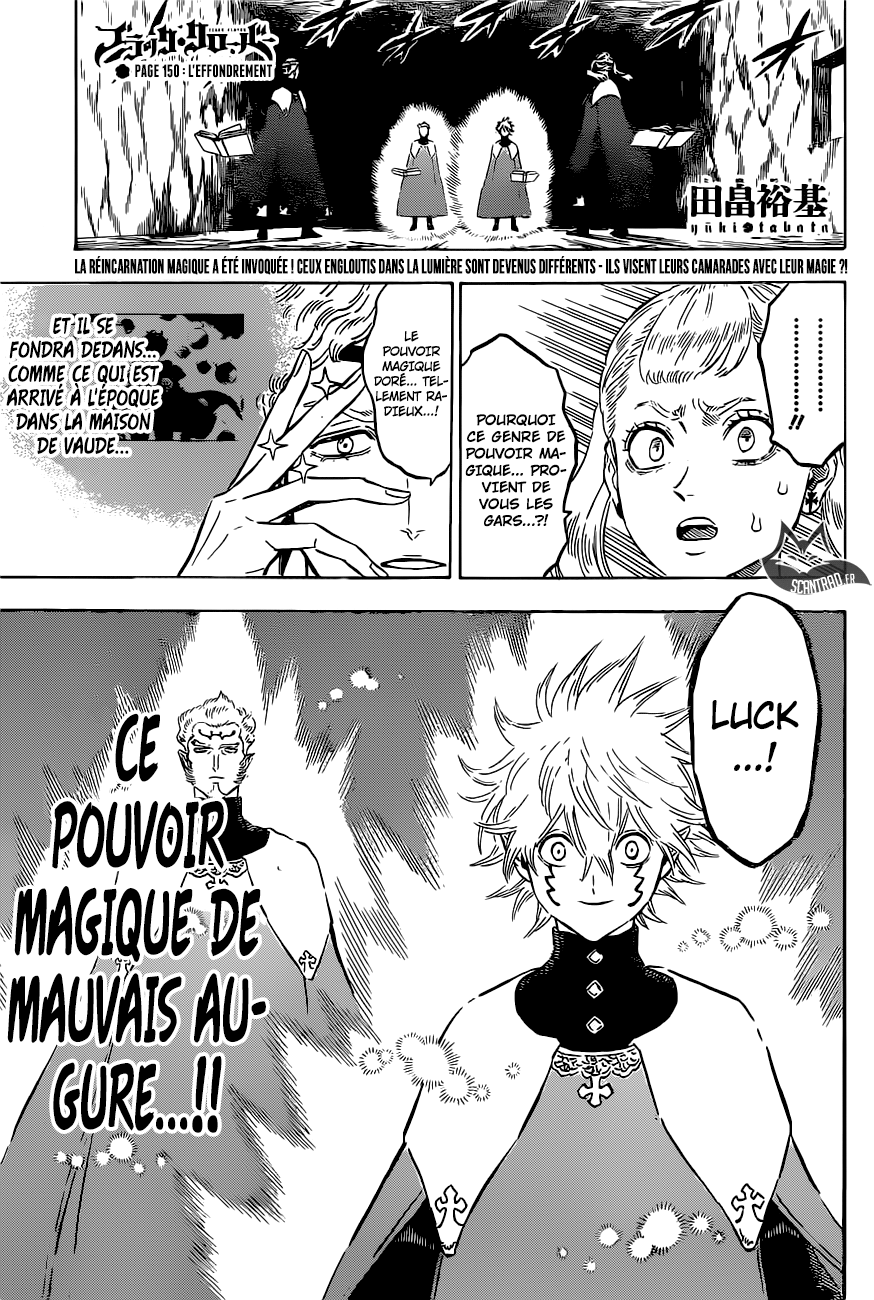 Black Clover: Chapter chapitre-150 - Page 1