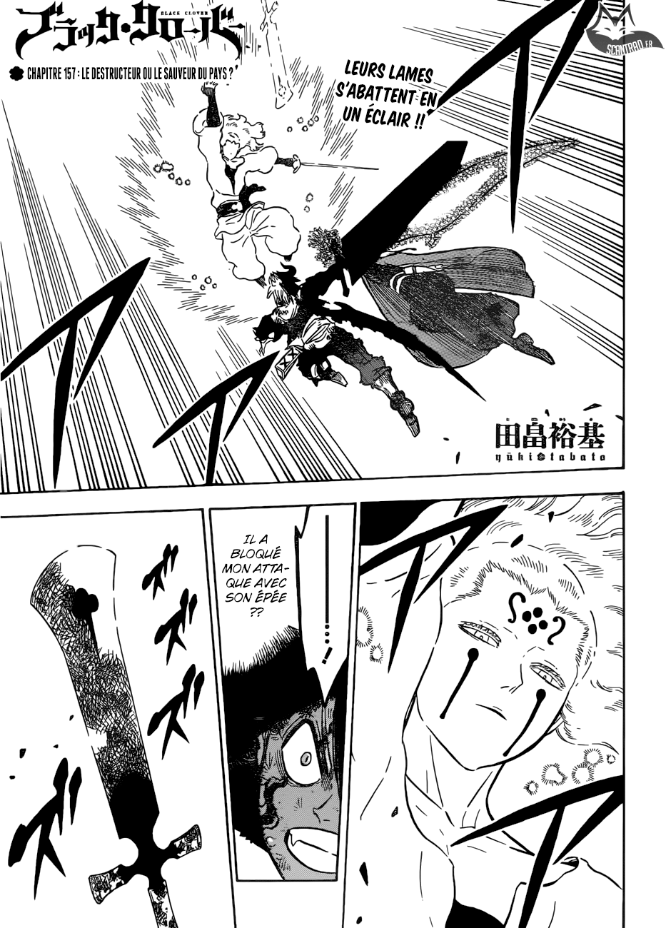 Black Clover: Chapter chapitre-157 - Page 1