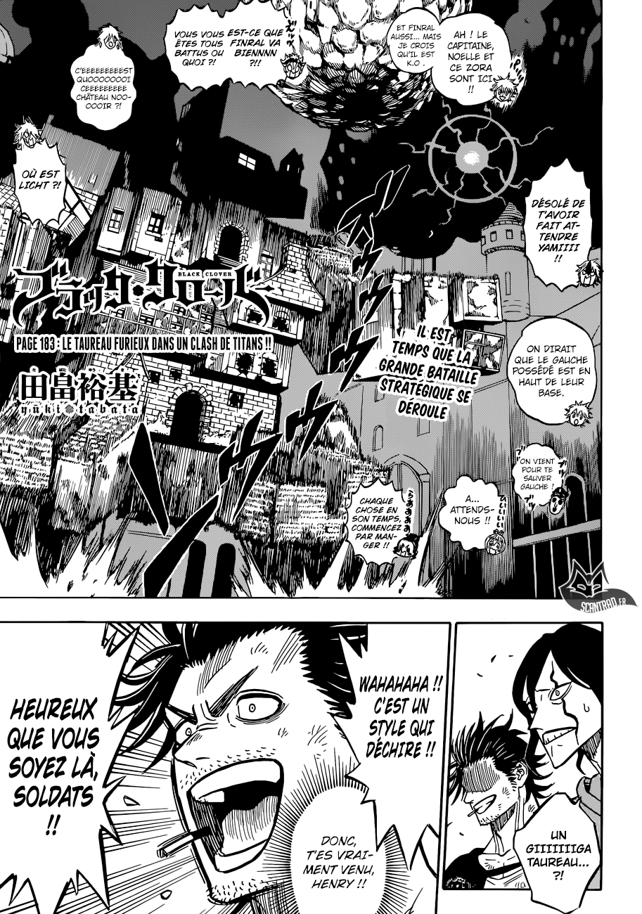 Black Clover: Chapter chapitre-183 - Page 1